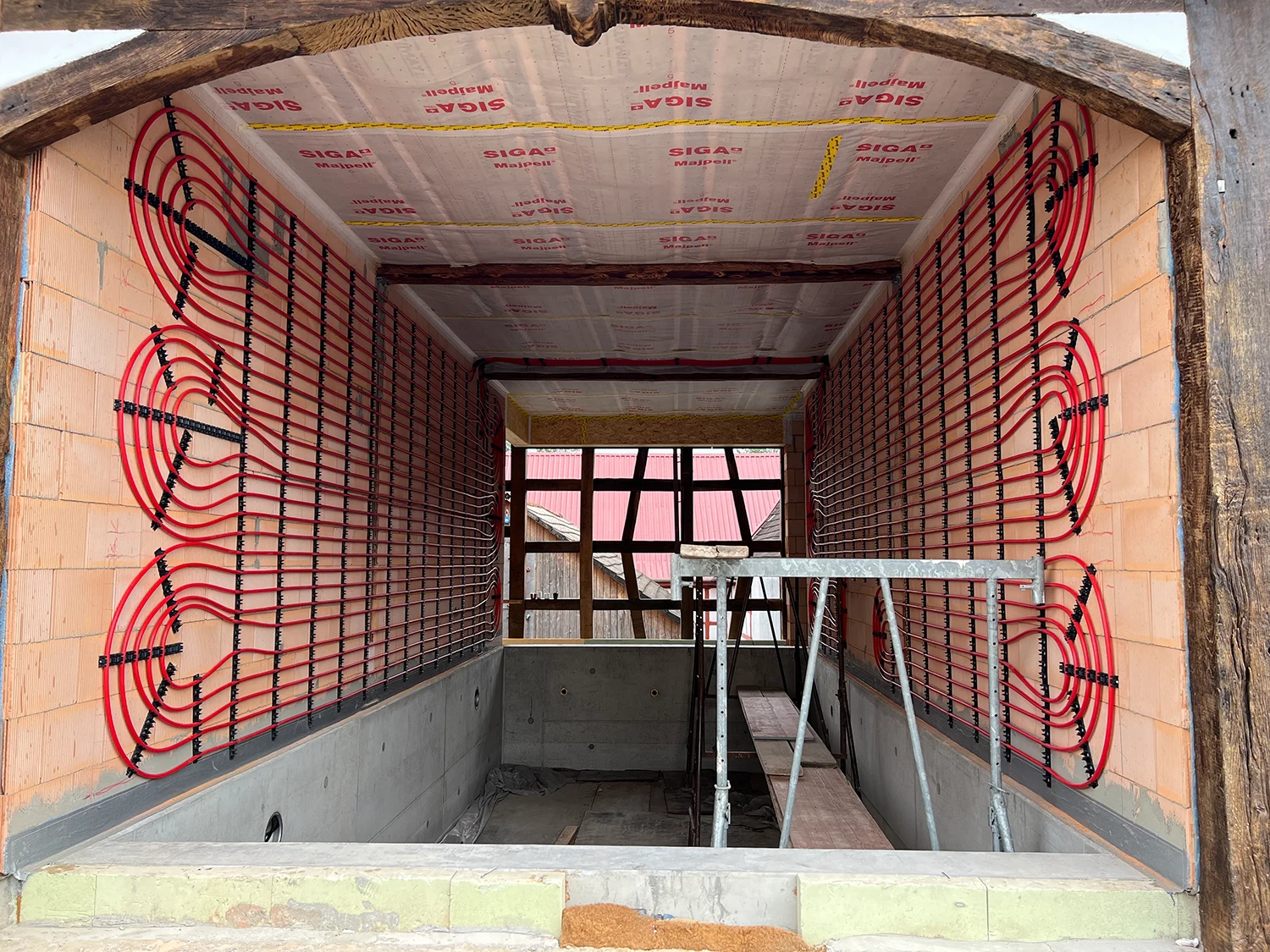 Wandheizungssystem Bild 3