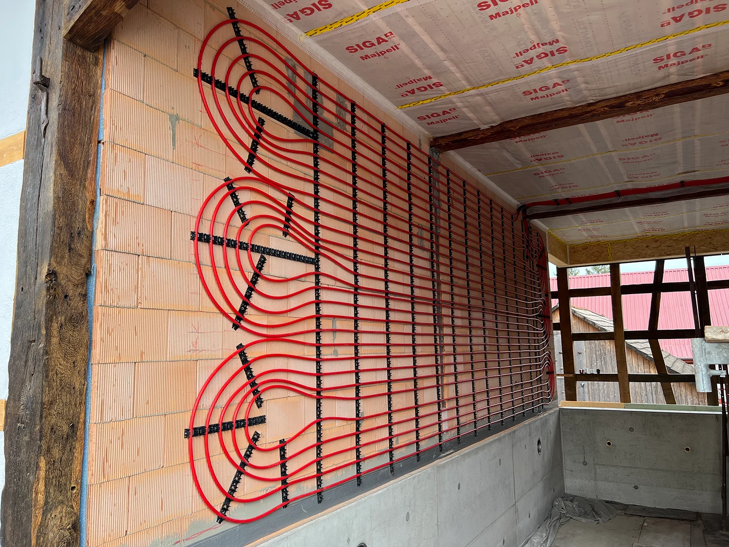 Wandheizungssystem Bild 4